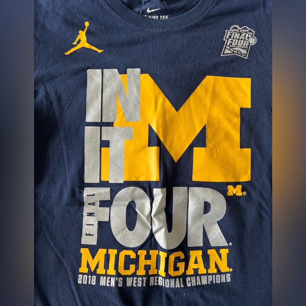 Men’s Nike Jordan University of Michigan T Shirt